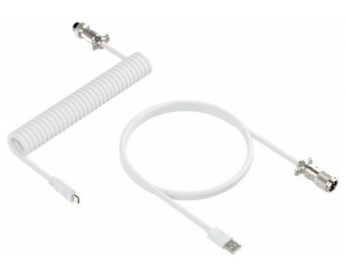 NEWSKILL CABLE COIL USB-C BLANCO NS-AC-COILC-W (Espera 4 dias)