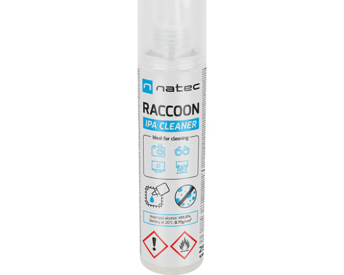 ALCOHOL ISOPROPILICO NATEC RACCOON IPA CLEANER SPRAY 250ML ALCOHOL ISOPROPILICO NATEC RACCOON IPA CLEANER SPRAY 250ML