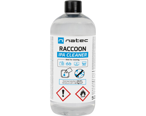 ALCOHOL ISOPROPILICO NATEC RACCOON IPA CLEANER 500ML ALCOHOL ISOPROPILICO NATEC RACCOON IPA CLEANER 500ML
