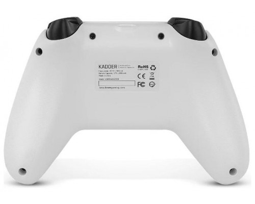 KROM Gamepad KADOER Wireless Mult Plat. 5.0 Blanco