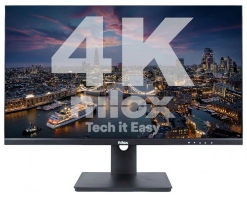 MONITOR 27" NILOX NXM274KD11  IPS 4K 350 2HDMI DP USB 5MS (Espera 4 dias)