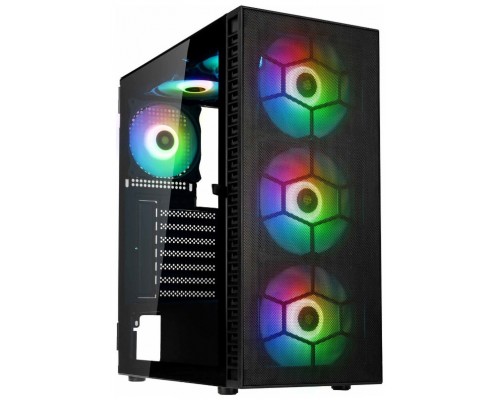 CAJA SEMITORRE ATX OBSERVATORY HF MESH A-RGB NEGRO KOLINK (Espera 4 dias)