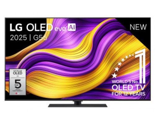 LG OLED evo AI OLED55G56LS 139,7 cm (55") 4K Ultra HD Smart TV Wifi Negro (Espera 4 dias) LG OLED evo AI OLED55G56LS 139,7 cm (55") 4K Ultra HD Smart TV Wifi Negro (Espera 4 dias)