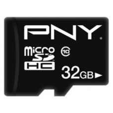 PNY - Tarjeta MicroSD 32GB + Adaptador - Clase 10