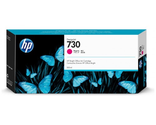 HP Cartucho de tinta DesignJet 730 magenta de 300 ml (Espera 4 dias)