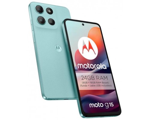 Motorola Moto G15 4G 6.7" 8Gb 512Gb Salt Air