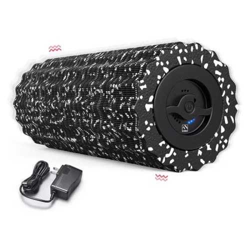 RENPHO VIBRATING FOAM ROLLER 5-SPEED, NEXT GENERATION ELECTRIC FOAM ROLLER FOR MUSCLE RECOVERY, FITNESS DEEP TISSUE TRIGGER FOAM ROLLER FOR POST-WOR (Espera 4 dias)