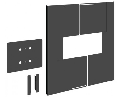 VOGELS GAMA PROFESIONAL SERIE CONNECT-IT TAPAS TRASERAS VERTICALES 75"-80" NEGRO (PFA9162) (Espera 4 dias)