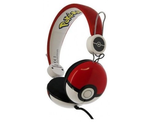 AURICULARES TWEEN FORMA POKÉ BALL ROJO/BLANCO OTL TECHNOLOGIES REDSTRING PK0445 (Espera 4 dias)