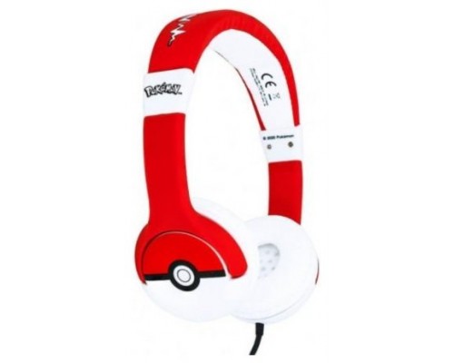 AURICULARES KIDS CORE POKEBALL OTL TECHNOLOGIES REDSTRING PK0516 (Espera 4 dias)