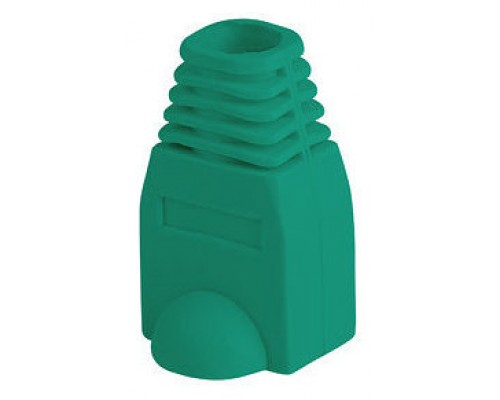 FUNDA PROTECTOR LANBERG CONECTOR RJ45 (PACK 100 UDS) VERDE