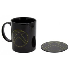 SET TAZA Y POSAVASO XBOX "JUMP IN" 300 ML PALADONE REDSTRING PP10613XB (Espera 4 dias)