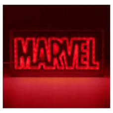 LÁMPARA LED ESTILO NEÓN LOGO MARVEL  15 X 30 CM PALADONE REDSTRING PP13125MC (Espera 4 dias)