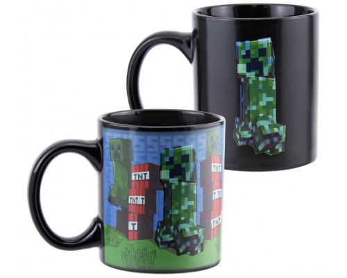 TAZA TÉRMICA MINECRAFT CREEPER PALADONE REDSTRING PP7975MCF (Espera 4 dias)