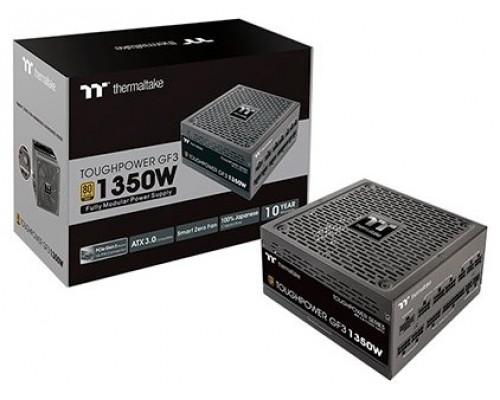 FUENTE ALIMENTACION THERMALTAKE TOUGH POWER GF3 1350W 80+ GOLD ATX NEGRO