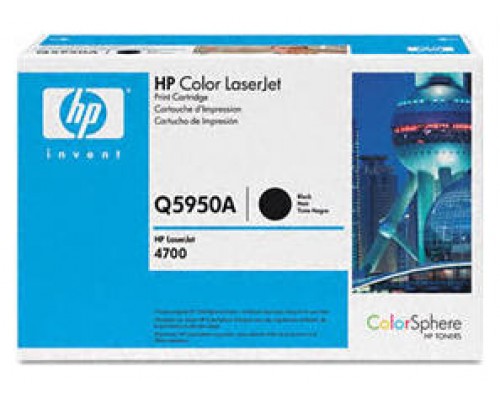 HP Laserjet Color 4700 Toner Negro, 11.000 Paginas