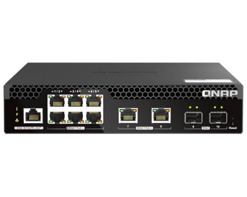 QNAP SWITCH 10 PUERTOS QSW-M2106PR-2S2T (Espera 4 dias)