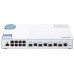 QNAP QSW-M408-4C switch Gestionado L2 Gigabit Ethernet (10/100/1000) Blanco (Espera 4 dias)