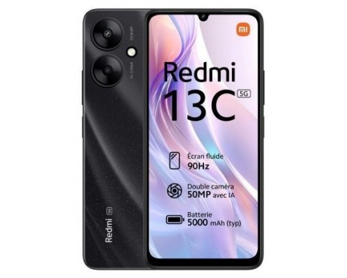 XIAOMI Redmi 13C 5G 6,74" 128GB 4GB Black