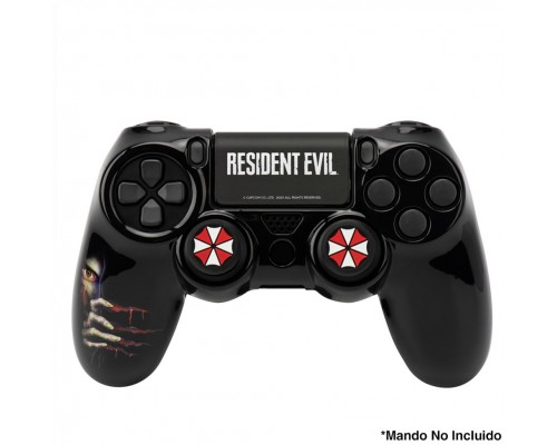 Pack Funda Silicona y Grip FR-TEC UMBRELLA PS4 Resident Evil (Espera 2 dias)