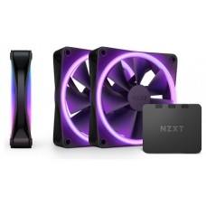 NZXT F120 RGB DUO Triple Pack Carcasa del ordenador Ventilador 12 cm Negro 3 pieza(s) (Espera 4 dias)