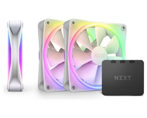 NZXT F120 RGB DUO Triple Pack Carcasa del ordenador Ventilador 12 cm Blanco 3 pieza(s) (Espera 4 dias)