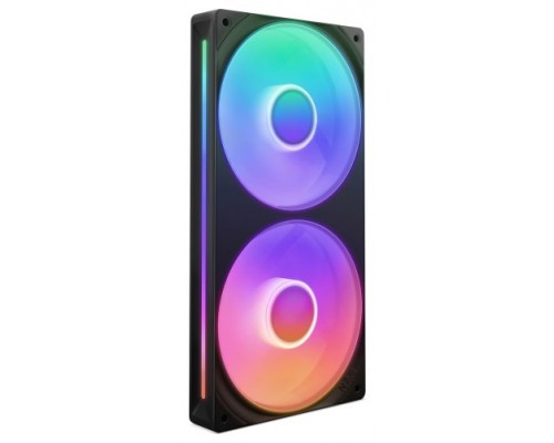 NZXT RF-U24HF-B1 sistema de refrigeración para ordenador Carcasa del ordenador Ventilador Negro (Espera 4 dias)