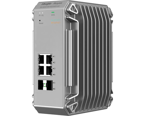SWITCH INDUSTRIAL GESTIONABLE RUIJIE REYEE POE CAPA 2 RG-NIS3100-8GT4SFP-HP SWITCH INDUSTRIAL GESTIONABLE RUIJIE REYEE POE CAPA 2 RG-NIS3100-8GT4SFP-HP
