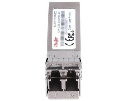 TRANSCEIVER RUIJIE RG-XG-SFP-SR-MM850 MULTIMODO LC UPC TRANSCEIVER RUIJIE RG-XG-SFP-SR-MM850 MULTIMODO LC UPC