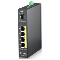 Zyxel RGS100-5P No administrado L2 Gigabit Ethernet (10/100/1000) Energía sobre Ethernet (PoE) Negro (Espera 4 dias)