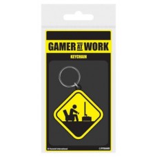 LLAVERO GAMER AT WORK SEÑAL PELIGRO PYRAMID REDSTRING RK38872C (Espera 4 dias)