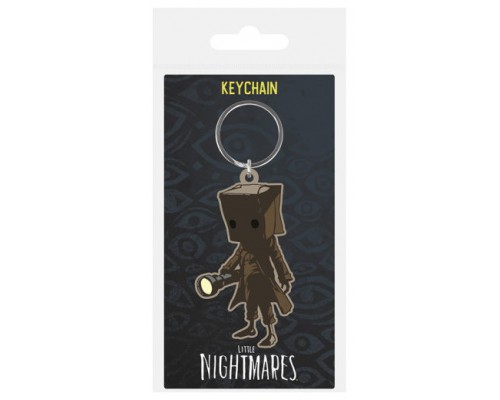 LLAVERO DE GOMA LITTLE NIGHTMARES MONO PYRAMID REDSTRING RK39346C (Espera 4 dias)