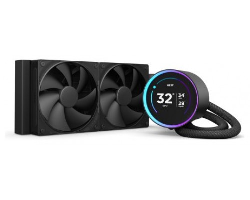 NZXT Kraken Elite 240 Procesador Sistema de refrigeración líquida todo en uno 12 cm Negro 1 pieza(s) (Espera 4 dias)