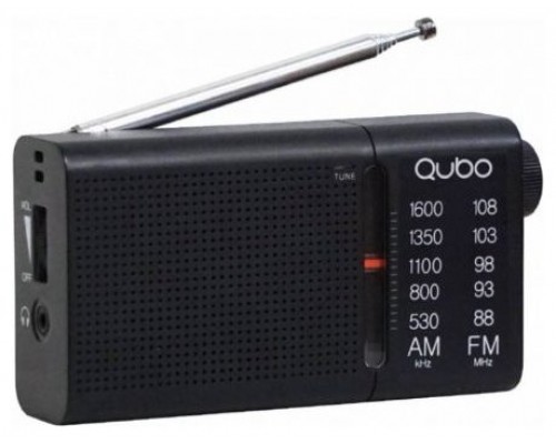 QUB-RADIO R-S2 BK