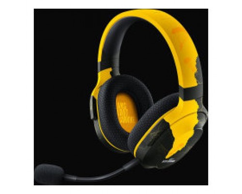 Razer Barracuda X - PUBG: BATTLEGROUNDS Edition Auriculares Inalámbrico y alámbrico Diadema Juego Bluetooth Negro, Amarillo (Espera 4 dias)