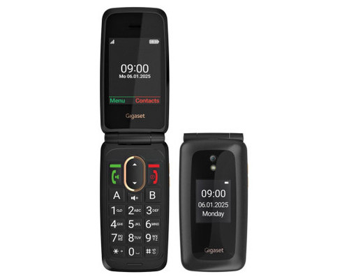 Gigaset GL795 7,11 cm (2.8") 142 g Negro Teléfono para personas mayores (Espera 4 dias) Gigaset GL795 7,11 cm (2.8") 142 g Negro Teléfono para personas mayores (Espera 4 dias)