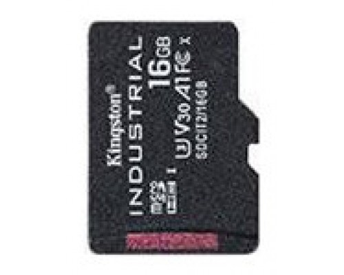 Kingston Technology Industrial 16 GB MicroSDHC UHS-I Clase 10 (Espera 4 dias)