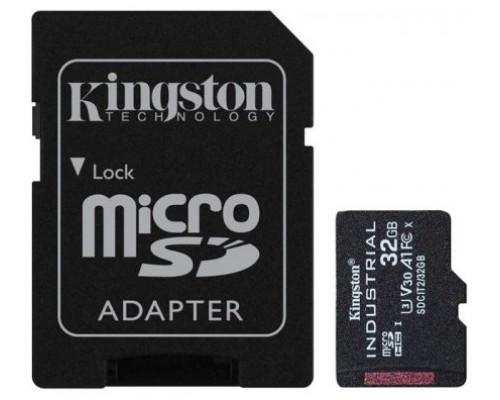 Kingston Technology Industrial 32 GB MiniSDHC UHS-I Clase 10 (Espera 4 dias)