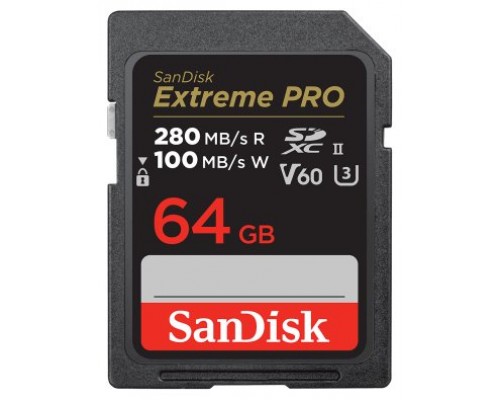 SanDisk SDSDXEP-064G-GN4IN memoria flash 64 GB SDXC UHS-II Clase 10 (Espera 4 dias)