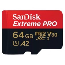 SanDisk Extreme PRO 64 GB MicroSDXC UHS-I Clase 10 (Espera 4 dias)