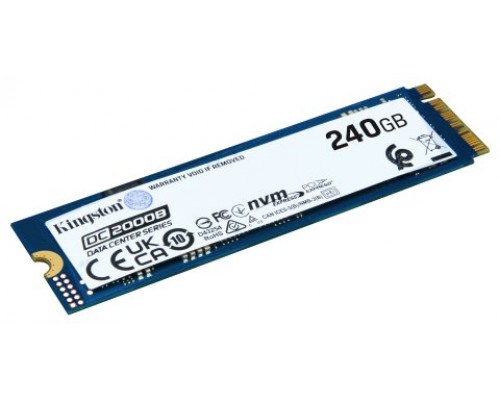 Kingston Technology DC2000B M.2 240 GB PCI Express 4.0 NVMe 3D TLC (Espera 4 dias)