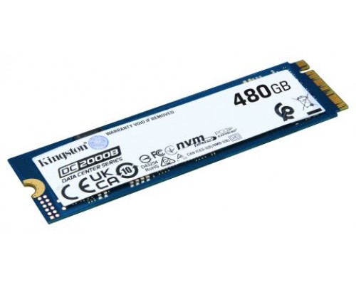 Kingston Technology DC2000B M.2 480 GB PCI Express 4.0 NVMe 3D TLC (Espera 4 dias)