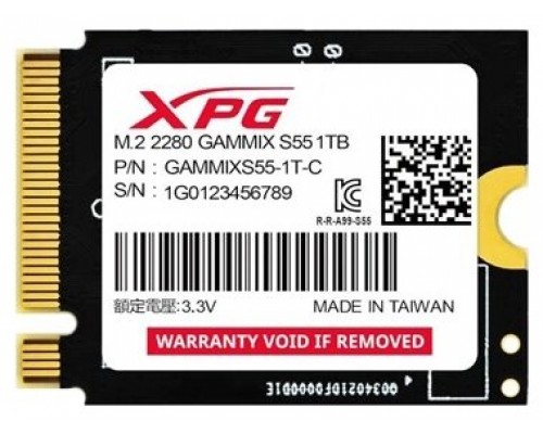 ADATA XPG SSD GAMMIX S55 1Tb Gen4x4 M.2 2230