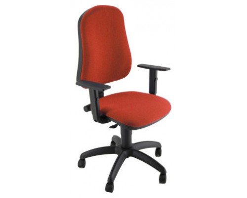 SILLA OPERATIVA VOLGA SIMPEL ROJA REPOSABRAZOS AJUSTABLES UNISIT SICP/BRF/ER (Espera 4 dias)