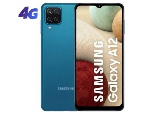 SMARTPHONE SAMSUNG GALAXY A12 BLUE 6.5 HD PLS 4GB