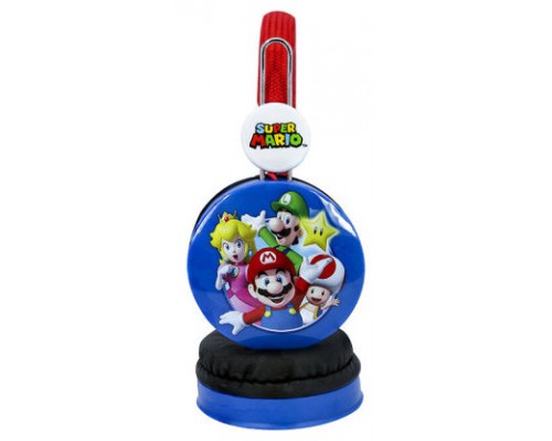 AURICULARES KIDS CORE SUPER MARIO Y AMIGOS OTL TECHNOLOGIES REDSTRING SM0878 (Espera 4 dias)