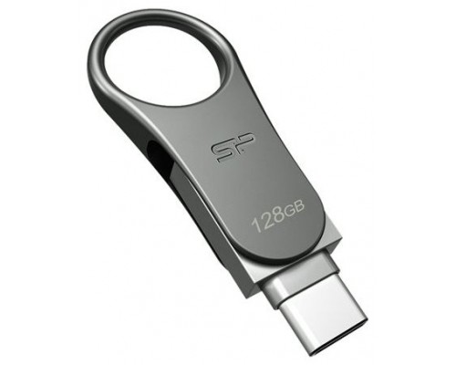 SP Lapiz USB C80 USB-C 3.2 128GB Dual Metalico