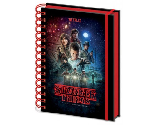 LIBRETA STRANGER THINGS POSTER PYRAMID INTERNATIONAL REDSTRING SR72776 (Espera 4 dias)