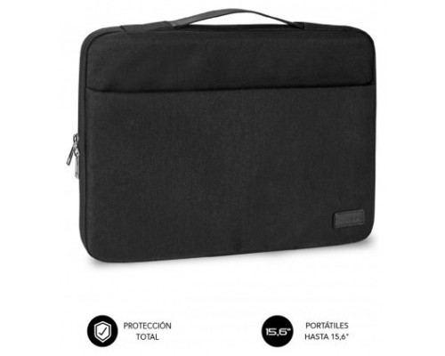 SUBBLIM Funda Ordenador Elegant Laptop Sleeve 15,6" Black (Espera 4 dias)