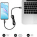 CABLE TOP 4 EN 1 60W USB-A/2xUSB-C/LIGHTNING 1 M NEGRO SUBBLIM (Espera 4 dias)